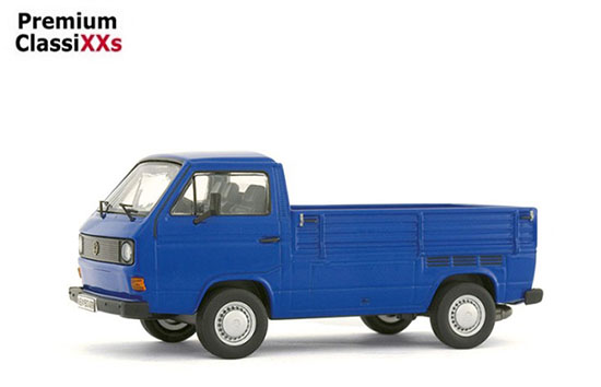 Premium ClassiXXs 1/43 Volkswagen VW T3 Pritschenwagen Blue